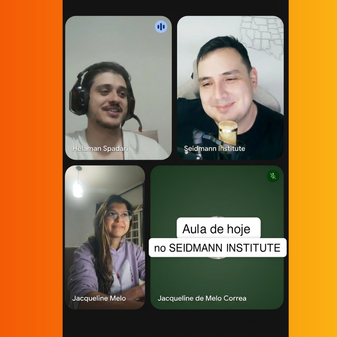 Professor nativo em aula